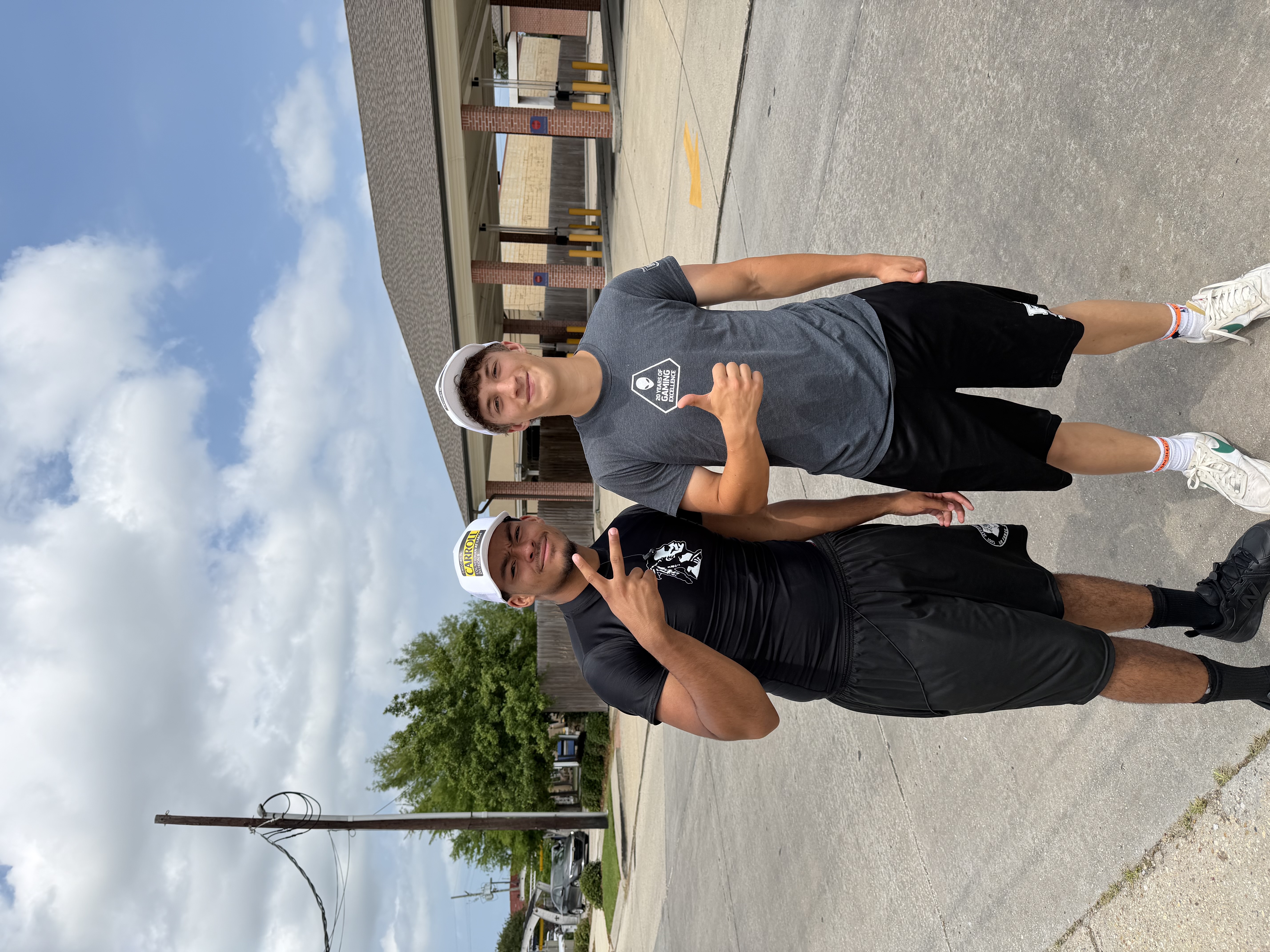 Flyer Boys 504 team working in the field
